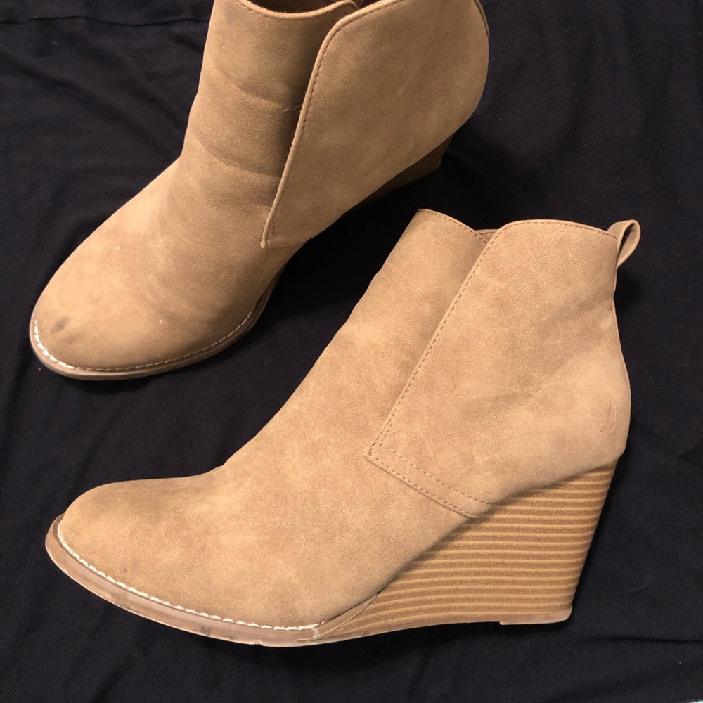 Nautica Suede Booties